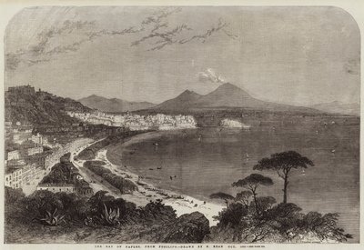 La Baie de Naples, depuis Posilipo - Samuel Read